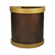 Arena Collection™ Half Round Ash/Trash Receptacle